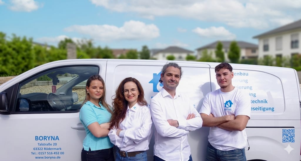 Boryna Wasserschadensanierung Teamfoto